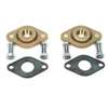 Lead Law Compliant 3/4 Bronze Flange Set