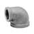 2 X 1-1/4 Galvanized MI 150# 90 Elbow