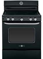 Free Standing RNGE Black 30 Electric 4 Burner *ARTIST