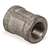 2 Galvanized Malleable Iron 150 # R&L Coupling