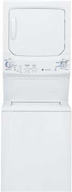 White Unitized 9 Cycle Wsher and Electric Dryer