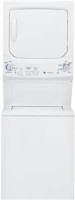 White Unitized 3.2 CF Washer 5.9 CF Dryer