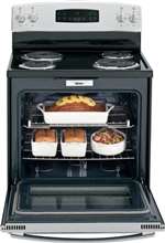 30 Free Standing 4 Burner Electric Range White