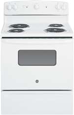 White 30 Free Standing Electric Range