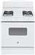 White 30 Gas Standard Clean Free Standing Range