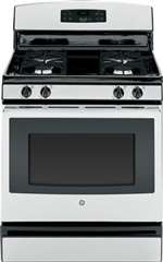 Stainless Steel 30 Gas Standard Clean Free Standing Range