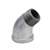 1 Galvanized MI 150# ST 45 Elbow