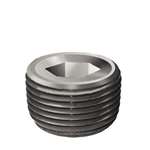 3/8 Galvanized Steel HEX CSK Plug