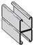 1-5/8 X 1-5/8 X 10 12 Galvanized SLD Bolted Bonnet Strut