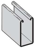 1-5/8 X 1-5/8 X 10 12 Galvanized SLD Strut