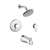 Shower System Combo Focus Polished Chrome
