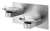 Lead Law Compliant Stainless Steel Double Wall Mount Drink Fountain