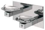 Lead Law Compliant Hi-lo ADA Stainless Steel Drink Fountain With Panel