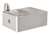Lead Law Compliant ADA Single Stainless Steel Drink Fountain With GALV FIN