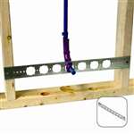 20 Galvanized Plated Bracket 1-3/8 Holes