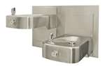 Lead Law Compliant Hi-lo ADA Wall Mount 14GA SSST Drink Fountain