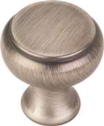 1-1/4 DIA Cabinet Knob With 2 SCRW BRPE