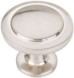 1-1/4 DIA Cabinet With SCRW Satin Nickel