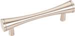 4 Cabinet BA Pull Three Hole With 2 SCRW Satin Nickel