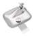 Lead Law Compliant DM Single Stainless Steel Bowl Drink Fountain