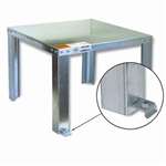 Galvanized Water Heater Stand UNASSEM