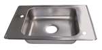 25 X 17 Stainless Steel Deck MTD Sink W/Std Hole