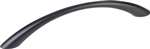 6-1/4 Arced Cabinet Pull With 2 SCRW Black