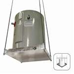 26-1/2X26-1/2 SUSP Water Heater Stand With Fitting