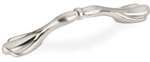 5-1/2 Cabinet Pull Three Hole With 2 SCRW Satin Nickel