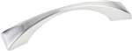 5 DECO Cabinet Pull 96MM With 2 SCRW Satin Nickel