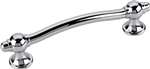 4-7/8 MOD Cabinet Pull With 2 SCRW Polished Chrome