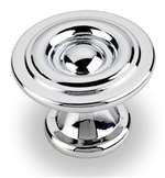 1-3/16 DIA MOD Cabinet With SCRW Polished Chrome