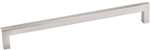 201MM Square Cabinet BA Pull With 2 SCRW Satin Nickel