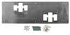 36 X 12 Double Fountain Mounting Plate