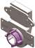 1/2 PEX Copper & CPVC Stub OUT Clamp