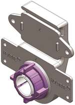 1/2 PEX Copper & CPVC Stub OUT Clamp