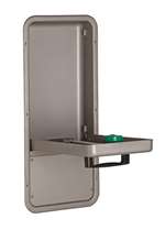 Recessed PD Eye Wash Stainless Steel
