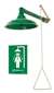 CORR Resistant Stainless Steel HORZ / Vertical Drench Shower