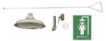 CONC CEIL Drench Shower Stainless Steel X-LONG