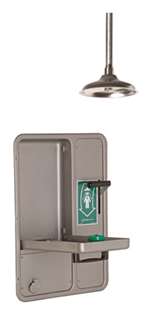 Recessed PD Eye Wash Stainless Steel With Shower