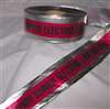 3 X 1000 FT Detectable Tape Blk/Red Electric