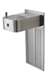 Lead Law Compliant Stainless Steel Single Wall Mount Electric Drink Fountain