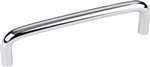 4-5/16 STL Wire Cabinet 4 Hole With 2 SCRW Polished Chrome