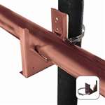1/2 - 3 HORZ Copper Pipe Bracket