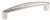 4-3/8 Cabinet Pull With Rope Trim Satin Nickel