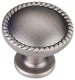1-1/4 DIA Cabinet Knob With SCRW BRPE