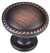 1-1/4 DIA Cabinet Knob With SCRW ORBR