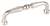 3-3/8 TURN Cabinet Pull With 2 SCRW Satin Nickel