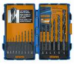 15 PC Drill Bit Set Blk/Ox