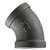 3/8 Black MI 150# 45 Elbow